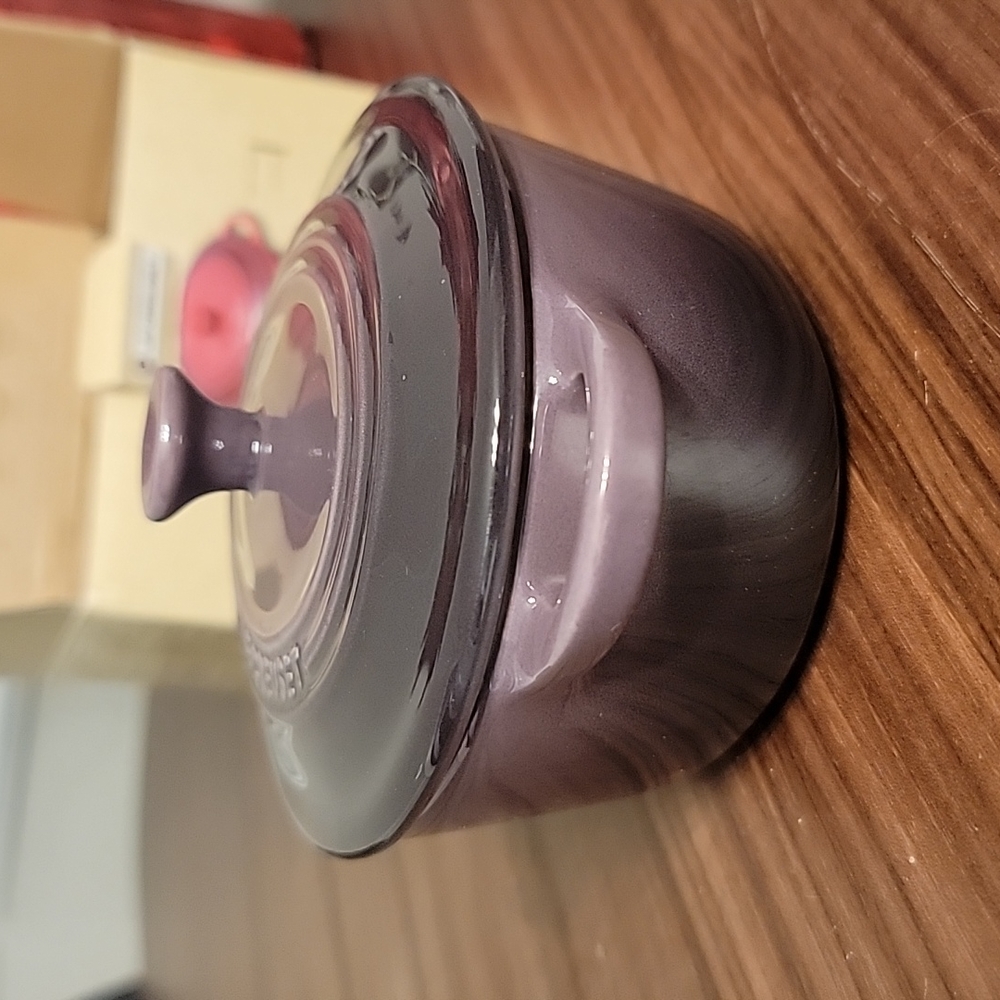 Le Creuset Cassis Mini Oval Cocotte - Picture 8 of 16